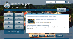 Desktop Screenshot of kennebunkportme.gov